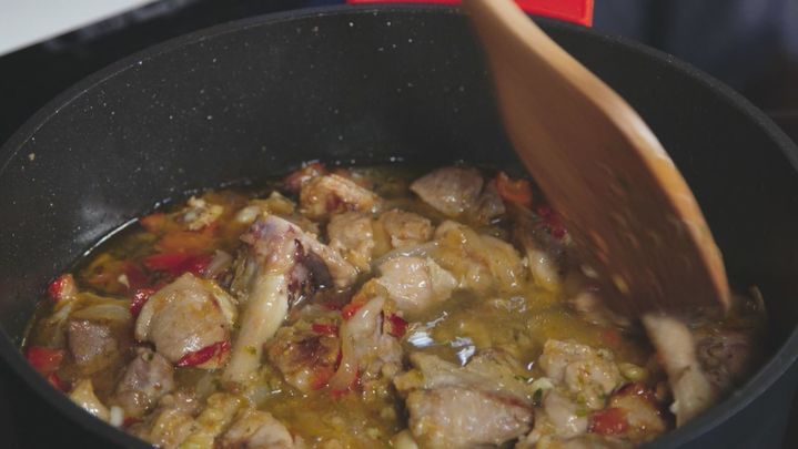 Receta de caldereta de cordero