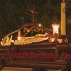 Procesión de Viernes Santo en completo silencio del Santo Entierro de Cristo en Alcalá de Henares
