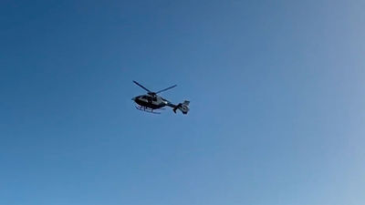 Rescatados en helicóptero tres senderistas heridos en la zona de Siete Picos-Cuerda Larga