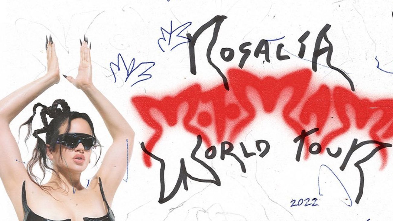 Rosalía anuncia una gira mundial con dos conciertos en Madrid