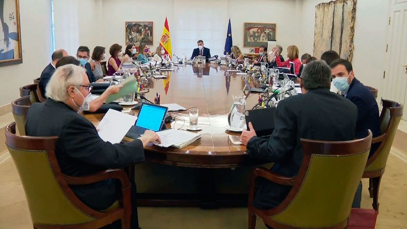 Reunión del Consejo de Ministros, en noviembre de 2021