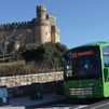 Piden poder viajar en los autobuses de la Sierra Norte de Madrid con maletas o carros de compra