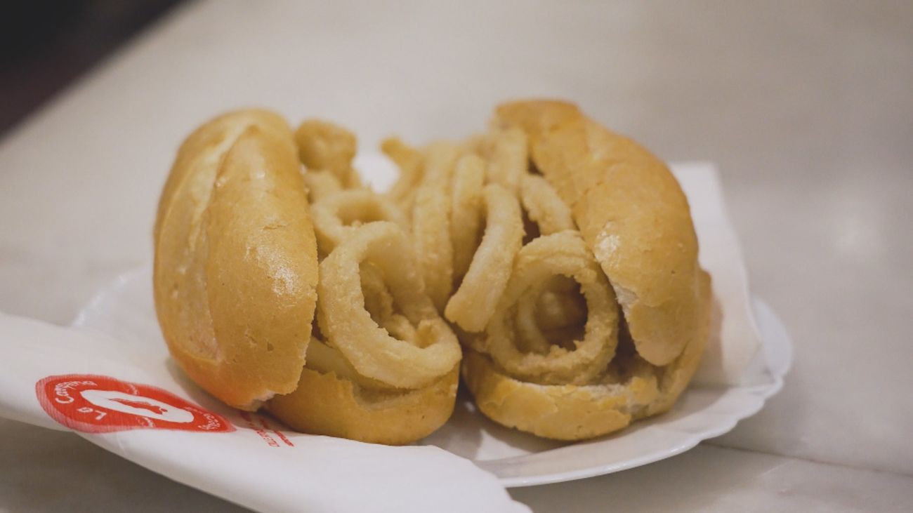 El mejor bocata de calamares de Madrid