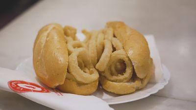 El mejor bocata de calamares de Madrid