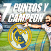 ¿Cuándo puede ser el Real Madrid campeón de Liga?