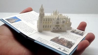 Una exposición muestra la evolución de los libros mecánicos, pop up y desplegables
