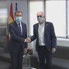 Núñez Feijóo recibe a los agentes sociales