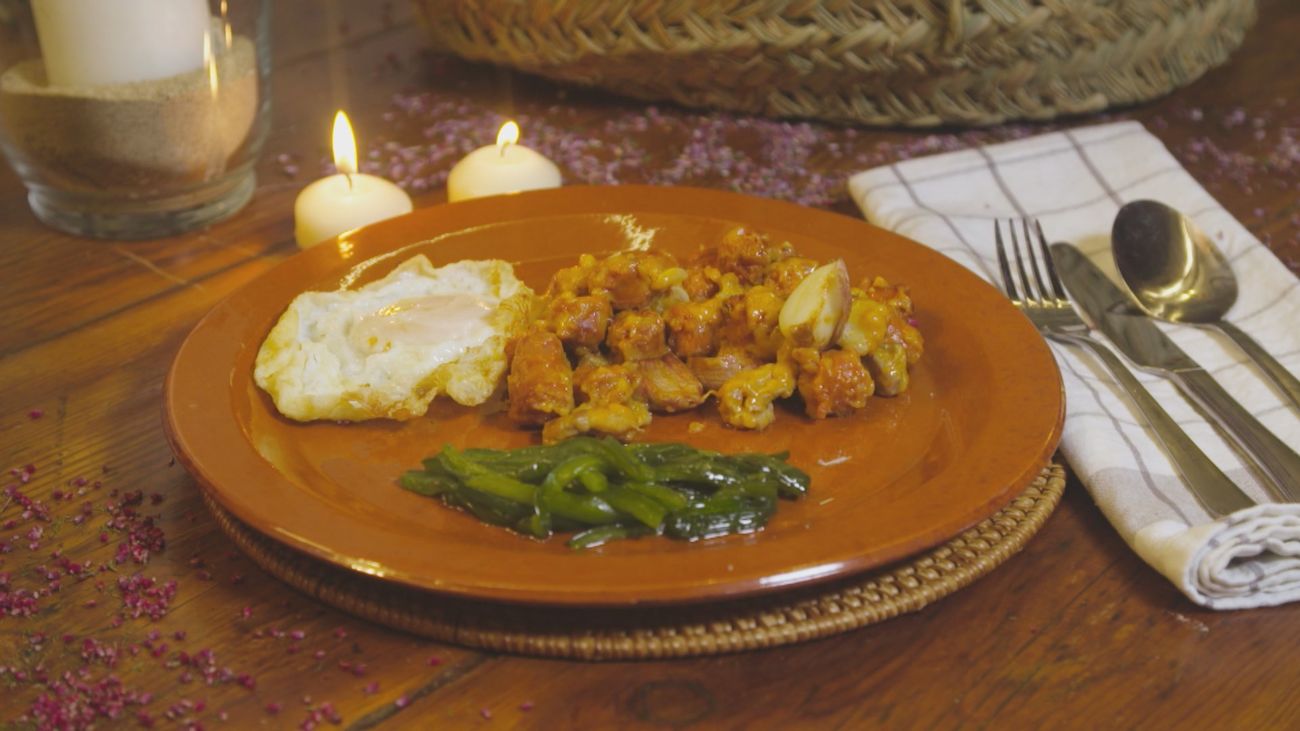 Hasta la cocina: Gachas con chistorra