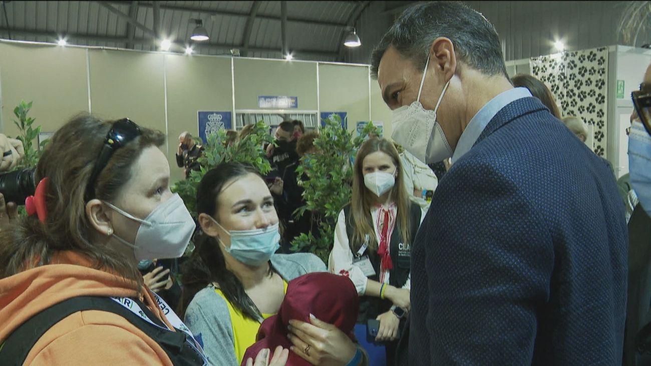 Un total de 134.000 desplazados ucranianos han llegado a España y 64.000 se han acogido ya a la protección temporal