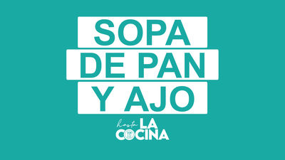 Receta de sopa de pan y ajo