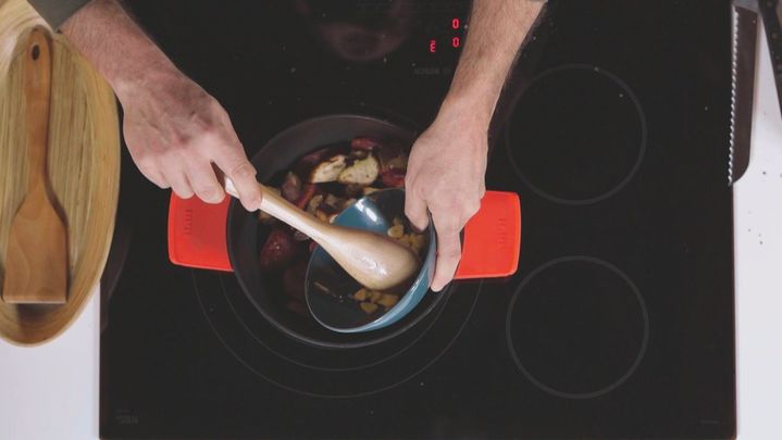 Receta de sopa de pan y ajo