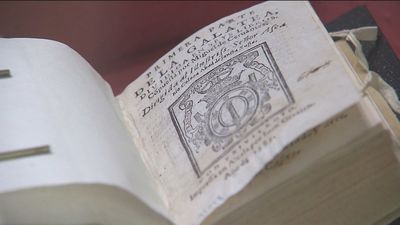 La RAE celebra su Semana Cervantina con una muestra de piezas únicas sobre el autor del Quijote