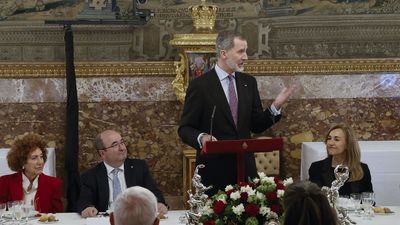 Vuelve el tradicional almuerzo en el Palacio Real en honor al Premio Cervantes