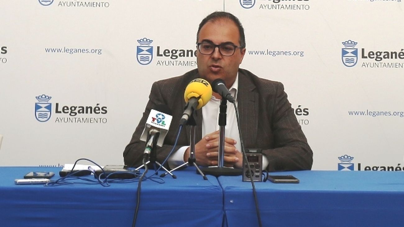 Santiago Llorente, alcalde de Leganés