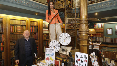 Villacís define a las librerías y las bibliotecas de la capital como “el corazón de Madrid”