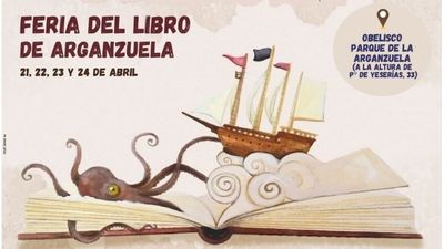 Arganzuela celebra en Madrid Río la Feria del Libro del 21 al 24 de abril con firmas de autores y descuentos