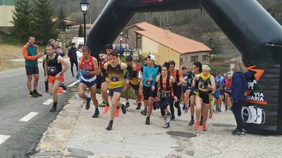 Pablo Villalobos y Leire Castrejón, campeones de Madrid de Trail Running