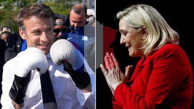 Elecciones en Francia: Horas decisivas en la recta final de la 'pelea' en las urnas entre Macron y Le Pen