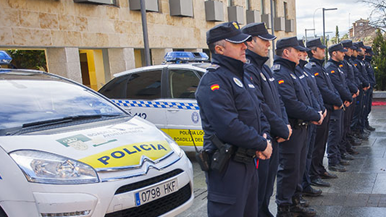 Agentes de la Policía de Boadilla del Monte