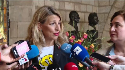 Yolanda Díaz reconoce que teme que la puedan espiar cuando habla por teléfono