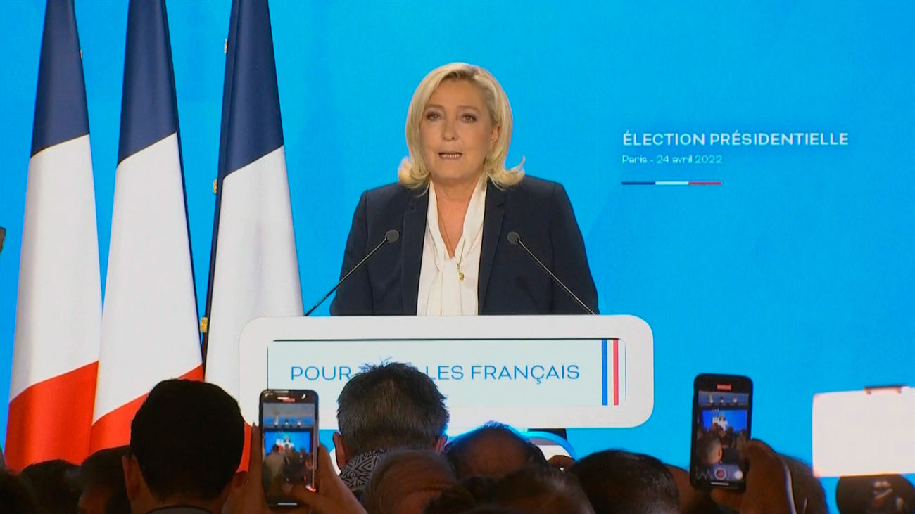 Marine Le Pen reconoce la derrota en las elecciones francesas