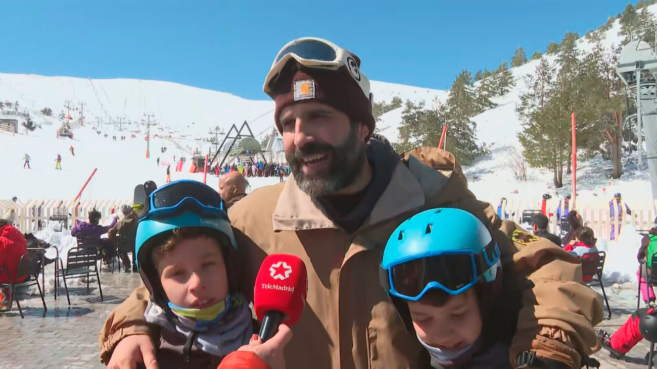 Disfrutar de la nieve y del esquí casi en el mes de mayo en Madrid, una realidad en Valdesquí