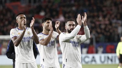 El Real Madrid, a un punto de ser campeón de liga... y del pasillo del Atlético en el Wanda