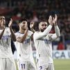 El Real Madrid, a un punto de ser campeón de liga... y del pasillo del Atlético en el Wanda
