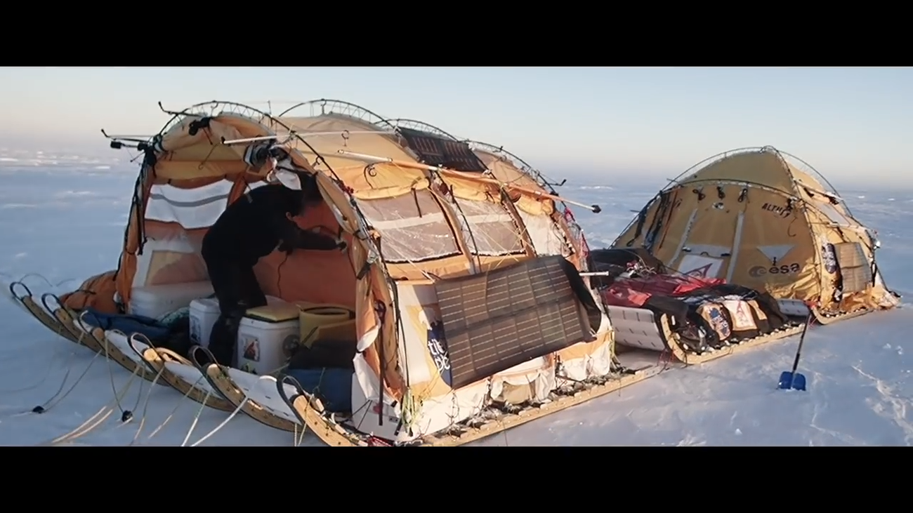 El explorador madrileño Ramón Larramendi vuelve a Groenlandia con su 'trineo de viento'