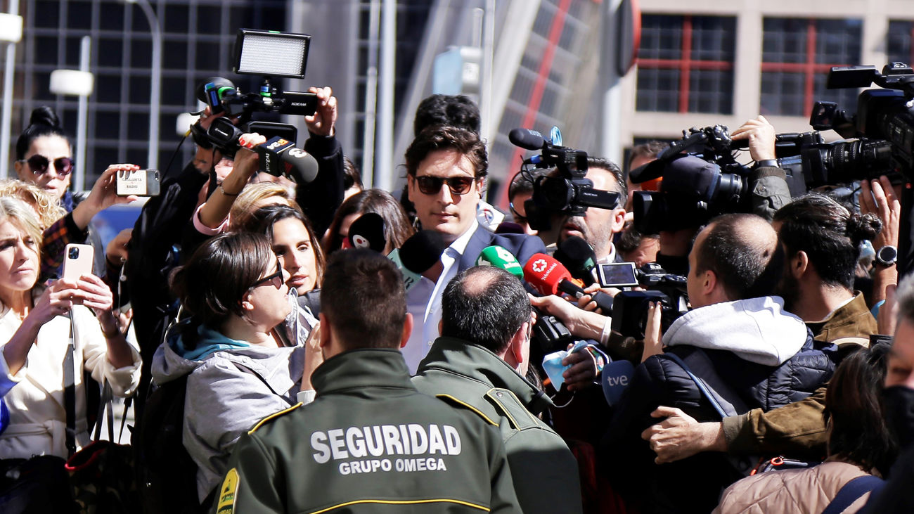 Luis Medina y Alberto Luceño coinciden en los juzgados y evidencian su distanciamiento