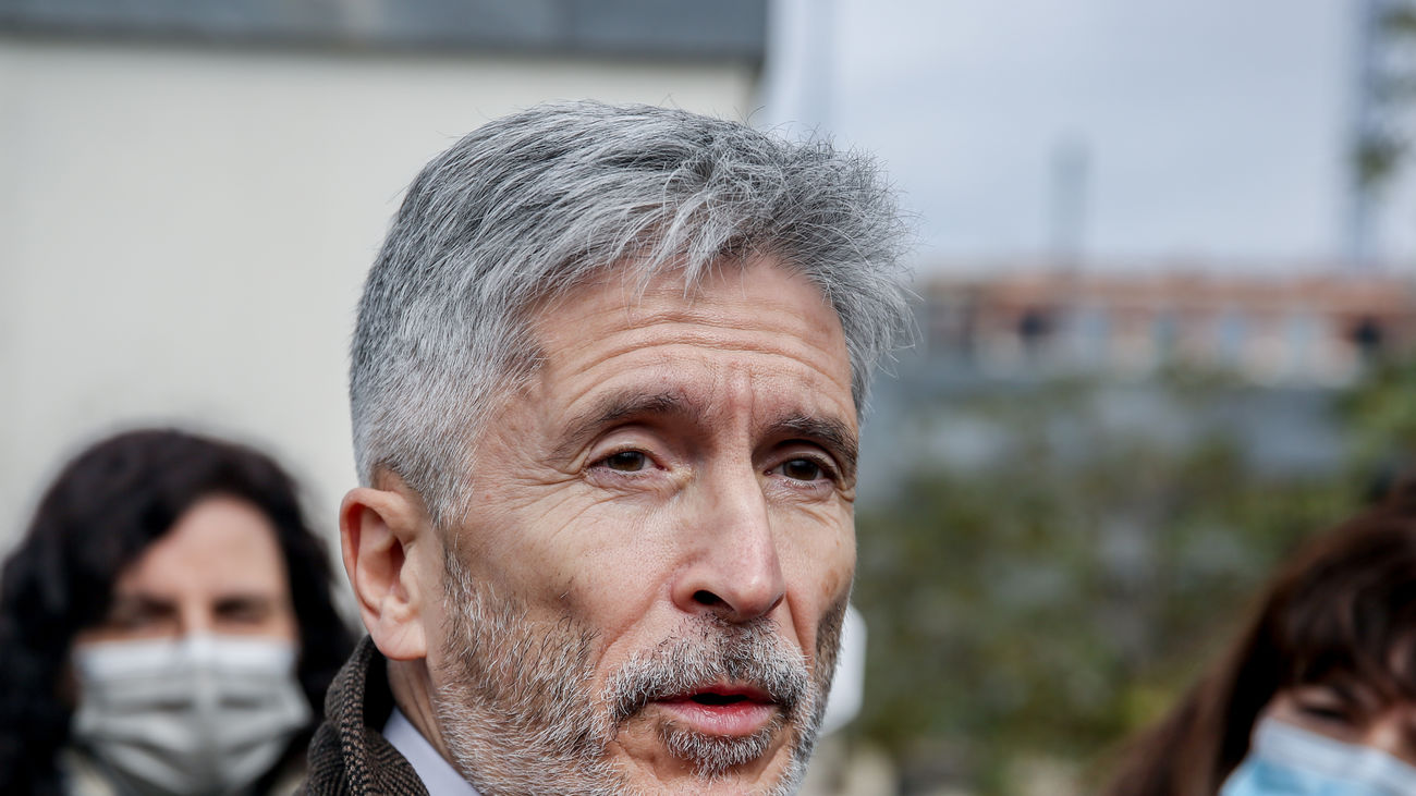 El ministro del Interior, Fernando Grande-Marlaska,