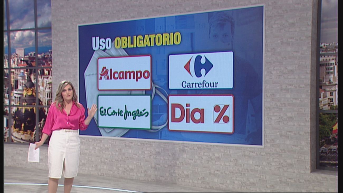 Mercadona, Carrefour, Dia, Lidl, Alcampo... ¿Qué pasa con la mascarilla en los supermercados?