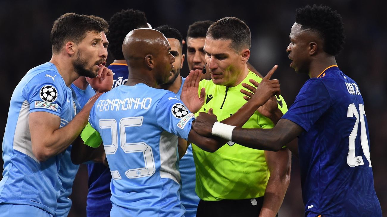 Vinicius ante el Manchester City