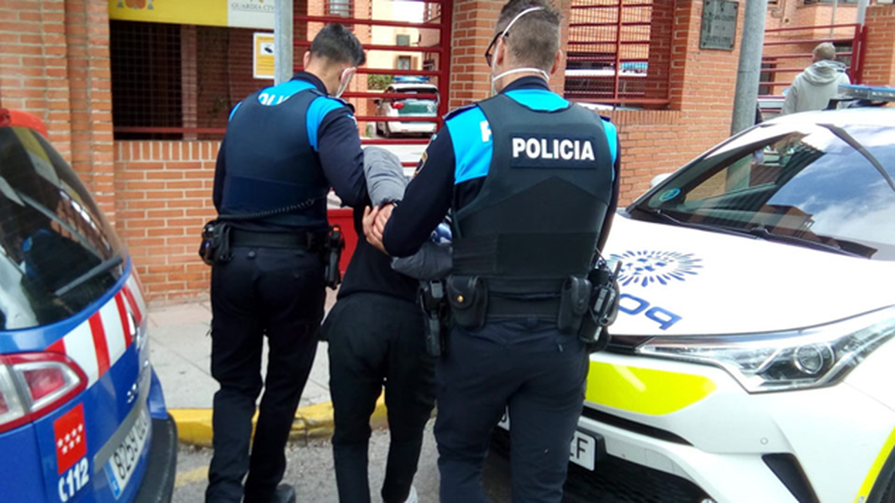 Intervención de la Policía Local de Pinto