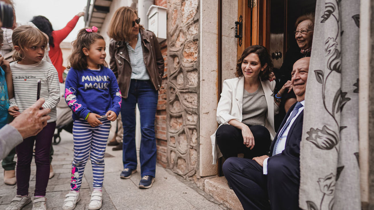 Díaz Ayuso visita Valdilecha