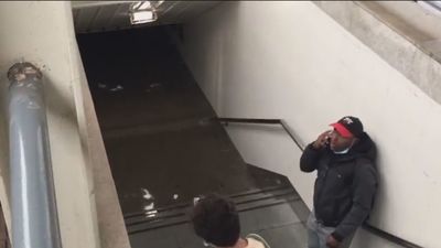 La línea C3 de Cercanías registra fuertes demoras a causa de la lluvia