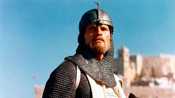 Charlton Heston como 'El Cid',  en la película de Anthony Mann / SAMUEL BRONSTON PROD.
