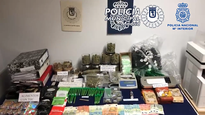 Desmantelan un club cannábico  en Malasaña y detienen a sus responsables