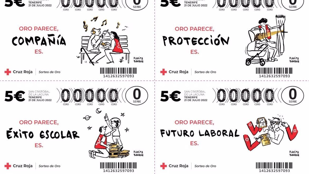 Cincuenta vacantes de empleo para vendedores del Sorteo del Oro de la Cruz Roja en Madrid