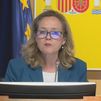 Calviño asegura que no hay una "espiral" y que la inflación bajará "en la segunda mitad de este año"