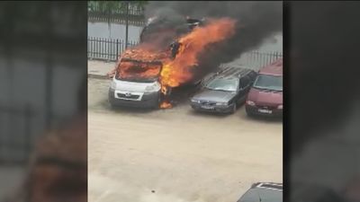 Susto justo al lado de un instituto en Fuenlabrada