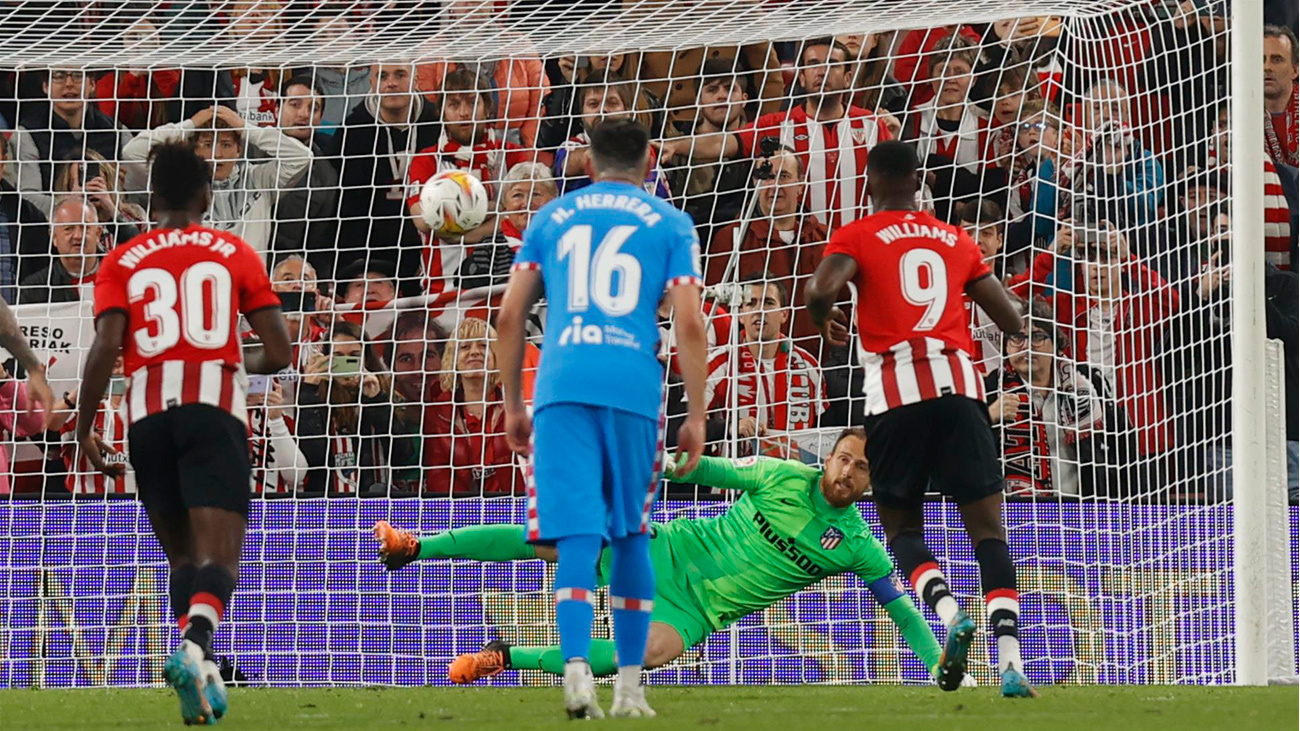 2-0. El Atlético de Madrid se complica la Champions tras caer ante el Athletic