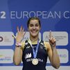 Carolina Marín toca el cielo en Madrid con su 6º Europeo de badminton