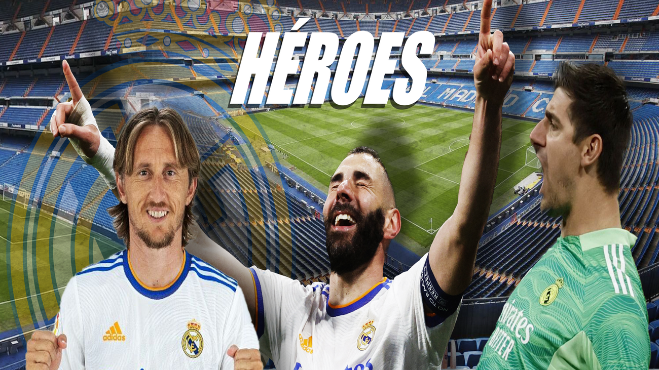 Los héroes del Real Madrid en la 35ª Liga