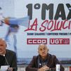 UGT y CCOO: Los trabajadores no pueden seguir pagando la crisis