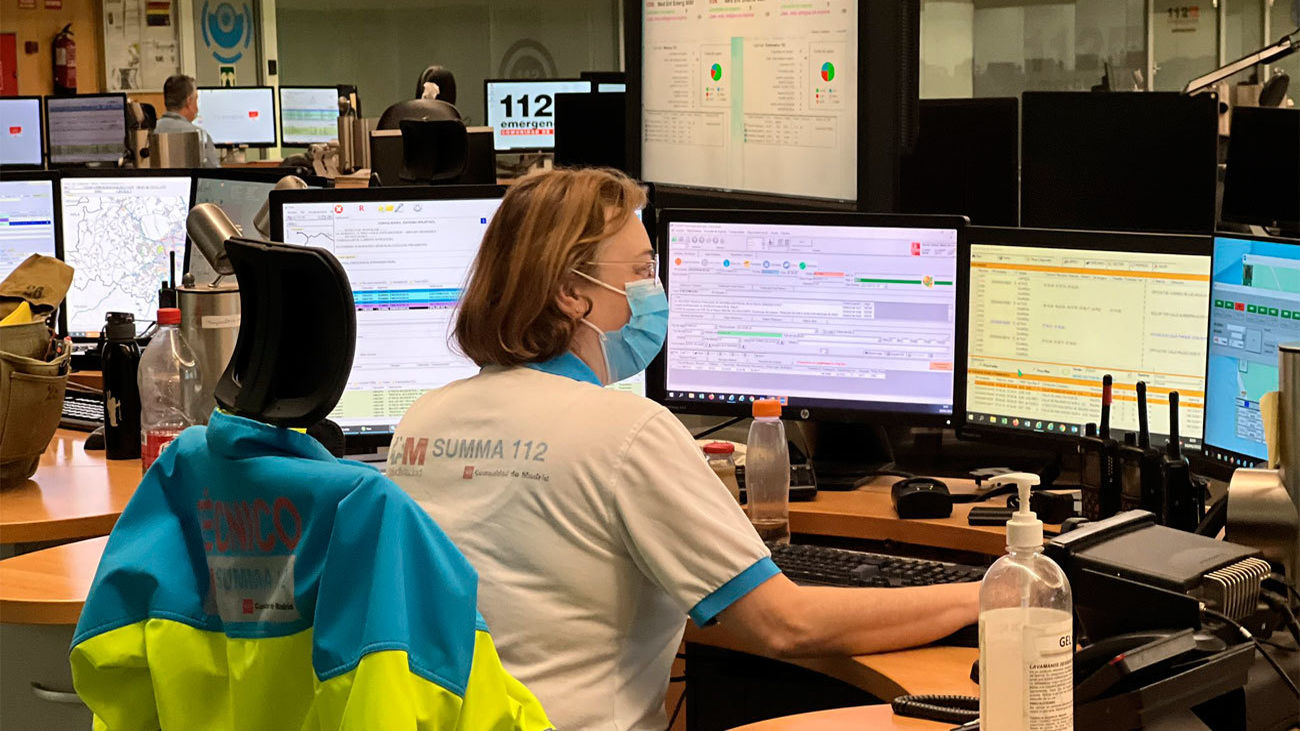 Centro del 112 de la Comunidad de Madrid