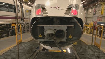 Así se prepara el AVE para realizar un nuevo trayecto