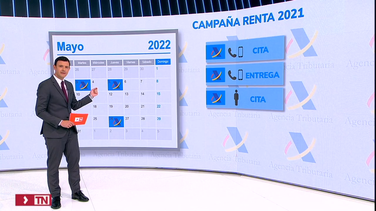 La presentación de la declaración de la renta por teléfono comienza el jueves