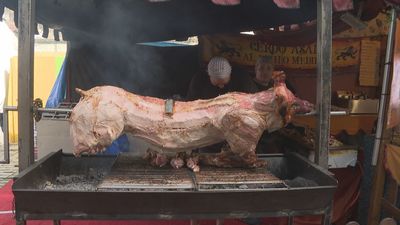 Bienvenidos al mercado goyesco de Móstoles