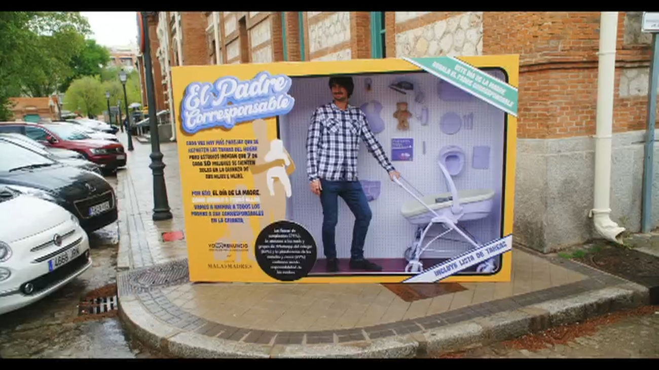 El mejor regalo para el Día de la Madre: el primer hombre muñeco corresponsable con la crianza de los hijos